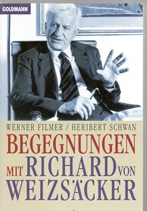Bild des Verkufers fr Begegnungen mit Richard von Weizscker zum Verkauf von Antiquariat Jterbook, Inh. H. Schulze