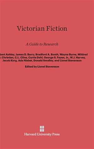 Bild des Verkufers fr Victorian Fiction: A Guide to Research zum Verkauf von GreatBookPricesUK
