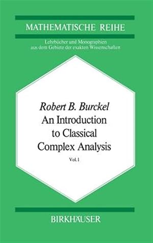 Immagine del venditore per Introduction to Classical Complex Analysis venduto da GreatBookPrices