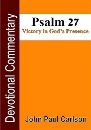 Immagine del venditore per Psalm 27, Victory in God's Presence venduto da GreatBookPrices