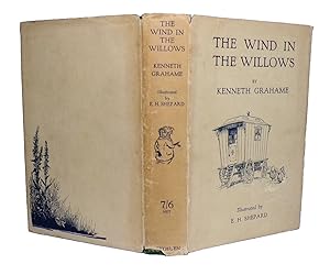 Seller image for THE WIND IN THE WILLOWS The First Edition of the Ernest H. Shepard illustrated edition. With the Dustjacket for sale by Andrew Cox PBFA