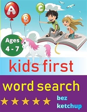Bild des Verkufers fr kids first word search: Easy Large Print Word Find Puzzles for Kids - Color in the words! zum Verkauf von GreatBookPrices