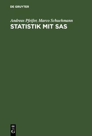 Seller image for Statistik Mit SAS -Language: german for sale by GreatBookPricesUK