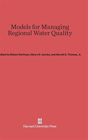 Immagine del venditore per Models for Managing Regional Water Quality venduto da GreatBookPricesUK