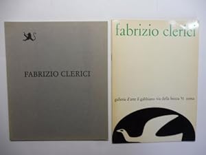 KONVOLUT FABRIZIO CLERICI (2 TITELN). 1) FABRIZIO CLERICI Zeichnungen und Lithographien (D) // 2)...