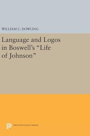 Imagen del vendedor de Language and Logos in Boswell's Life of Johnson a la venta por GreatBookPricesUK