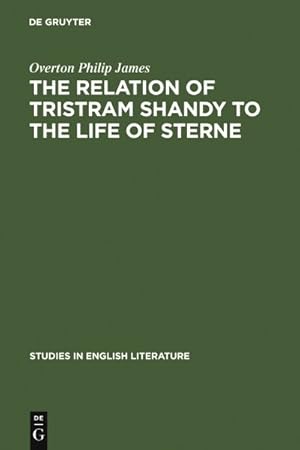 Immagine del venditore per Relation of Tristram Shandy to the Life of Sterne venduto da GreatBookPricesUK