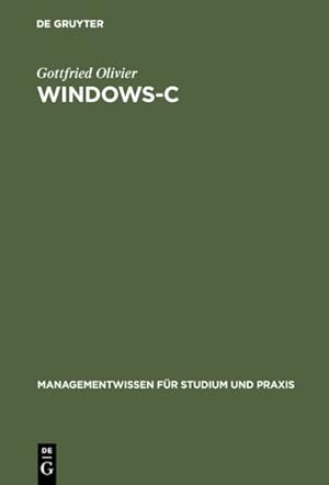 Seller image for Windows-c : Betriebswirtschaftliche Programmierung Für Windows -Language: german for sale by GreatBookPricesUK