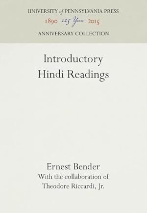 Seller image for Introductory Hindi Readings for sale by GreatBookPricesUK