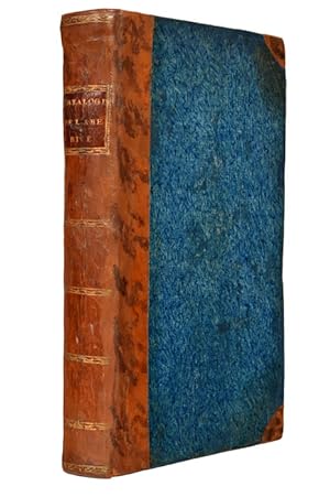 Catalogue de la Bibliothèque des Livres de feu l'abbé Rive, acquise par les Citoyens Chauffard et...