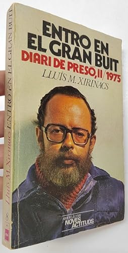 Seller image for Entro en el gran buit. Diari de pres, II. 1975 for sale by Librera Mamut
