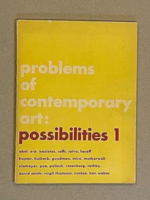 Seller image for Problems of Contemporary Art: Possibilities 1 for sale by Aeon Bookstore