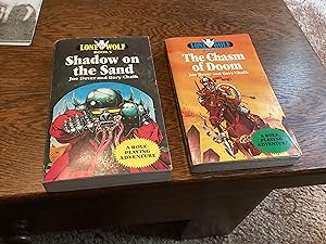 Seller image for Lone Wolf Game series: Shadowing the Sand & The Chasm of Doom ****BOTH UK 1/1**** for sale by BRITOBOOKS