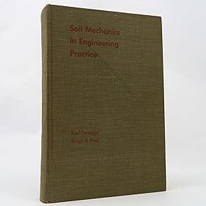 Immagine del venditore per Soil Mechanics in Engineering Practice by Karl Terzoghi (Wiley & Sons, 1968) HC venduto da Neutral Balloon Books