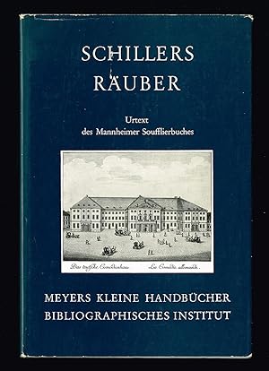 Bild des Verkufers fr Schillers Ruber. Urtext des Mannheimer Soufflierbuches. zum Verkauf von Hatt Rare Books ILAB & CINOA