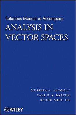 Seller image for Analysis in Vector Spaces, Solutions Manual (Paperback or Softback) for sale by BargainBookStores