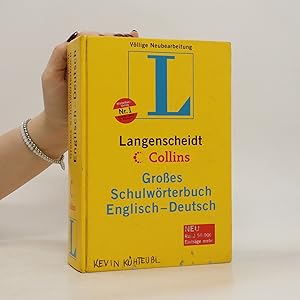Bild des Verkufers fr Langenscheidt, Collins, groes Schulwo?rterbuch Englisch-Deutsch zum Verkauf von Bookbot