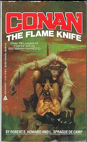 Image du vendeur pour Conan: The Flame Knife mis en vente par Hyde Brothers, Booksellers