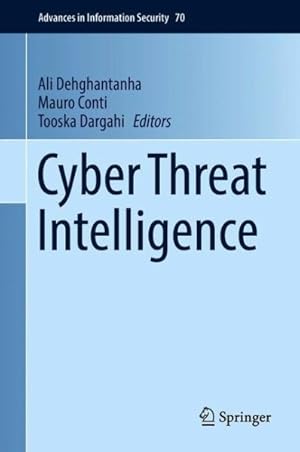 Bild des Verkufers fr Cyber Threat Intelligence zum Verkauf von GreatBookPrices