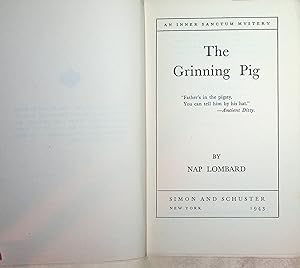 The Grinning Pig (Original UK title: Murder's A Swine)