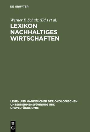 Seller image for Lexikon Nachhaltiges Wirtschaften -Language: german for sale by GreatBookPricesUK