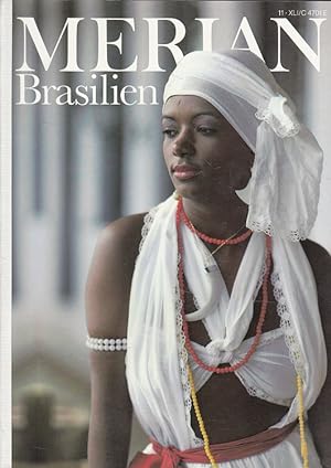 Bild des Verkufers fr Brasilien - Merian Heft 11/1988 - 41. Jahrgang zum Verkauf von Versandantiquariat Nussbaum