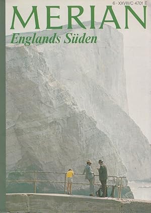 Bild des Verkufers fr Englands Sden - Merian Heft 6/1975 - 28. Jahrgang zum Verkauf von Versandantiquariat Nussbaum
