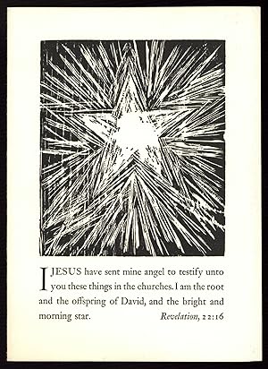 Seller image for Christmas Card with Illustration by Jim Dine for sale by Between the Covers-Rare Books, Inc. ABAA