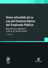 Seller image for Texto refundido de la Ley del Estatuto Bsico del Empleado Pblico (Real Decreto Legislativo 5/2015, de 30 de octubre) 7Edicin for sale by AG Library
