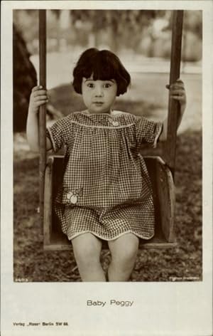 Ansichtskarte / Postkarte Schauspielerin Baby Peggy, Peggy Jean Montgomery, Diana Serra Cary, Por...