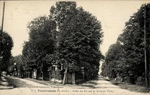 Ansichtskarte / Postkarte Vaucresson Hauts de Seine, Allee du Bu'ard, Avenue Thery