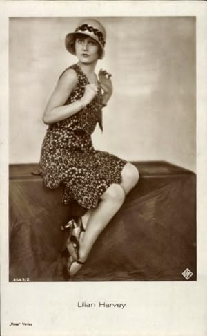Ansichtskarte / Postkarte Schauspielerin Lilian Harvey, Portrait