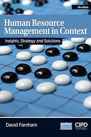 Seller image for Human Resource Management in Context: Insights, Strategy and Solutions (UK Higher Education Business Management) for sale by WeBuyBooks