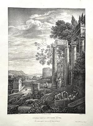 Ruinas de la Antigua Roma - El Cuadro Original existe en el R. Museo de Madrid