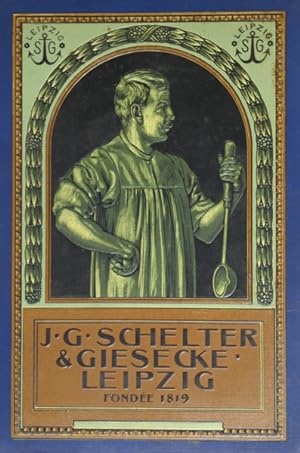 SPÉCIMEN J.G. SCHELTER & GIESECKE, LEIPZIG. CARACTÈRES. [Catálogo de Tipos]