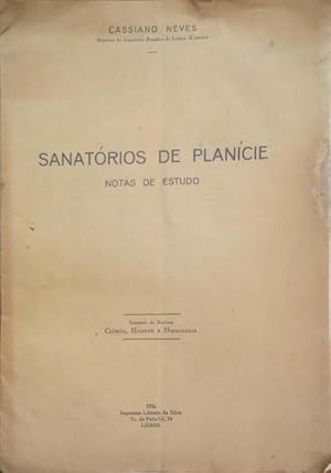 SANATÓRIOS DE PLANÍCE.