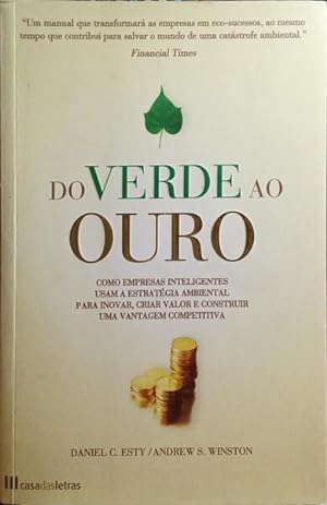 Seller image for DO VERDE AO OURO. for sale by Livraria Castro e Silva