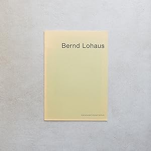 Seller image for Bernd Lohaus for sale by Studio Bruno Tonini / Tonini Editore