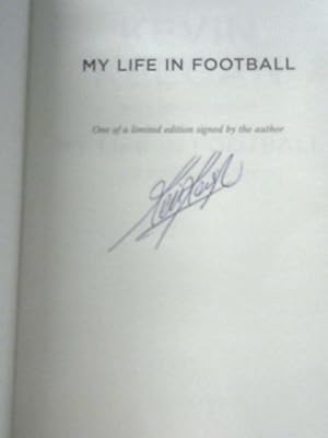 Immagine del venditore per My Life in Football: The Autobiography venduto da World of Rare Books
