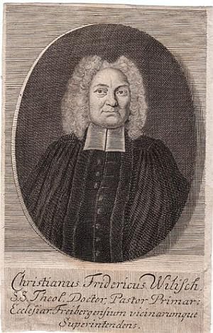 (1684  1759) Deutscher Theologe. 1715 Direktor des Gymnasiums zu Altenburg und Hofprediger, 1723...