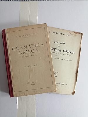 Image du vendeur pour Gramtica griega (mtodo cclico) : segundo curso mis en vente par Perolibros S.L.