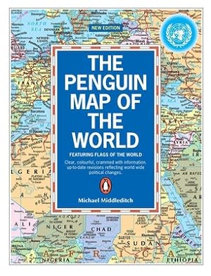Imagen del vendedor de The Penguin Map of the World: Revised Edition (Sheet Map, Folded) a la venta por BargainBookStores