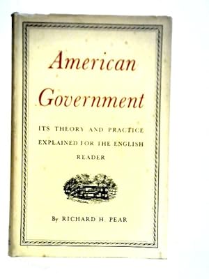 Image du vendeur pour American Government mis en vente par World of Rare Books