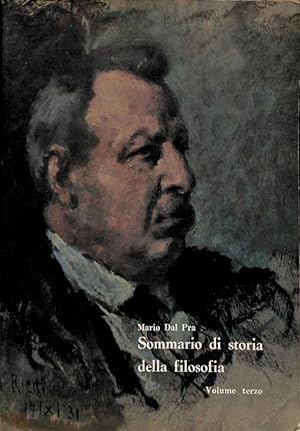 Immagine del venditore per Sommario di storia della filosofia. Volume 3 venduto da FolignoLibri