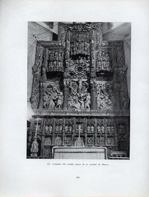 Seller image for LAMINA V41025: Retablo mayor de la Catedral de Huesca for sale by EL BOLETIN