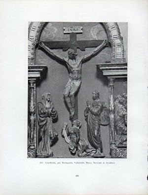 Seller image for LAMINA V41041: Crucifixion por Berruguete, Valladolid for sale by EL BOLETIN