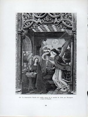 Seller image for LAMINA V41074: La Anunciacion del retablo mayor de la Catedral de Avila for sale by EL BOLETIN