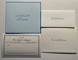[Yellowstone] Isabel Haynes Personalized Stationery Collection
