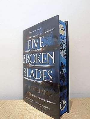 Five Broken Blades (Signed Numbered First Edition with sprayed edges)