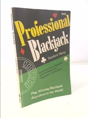 Image du vendeur pour Professional Blackjack mis en vente par ThriftBooksVintage
